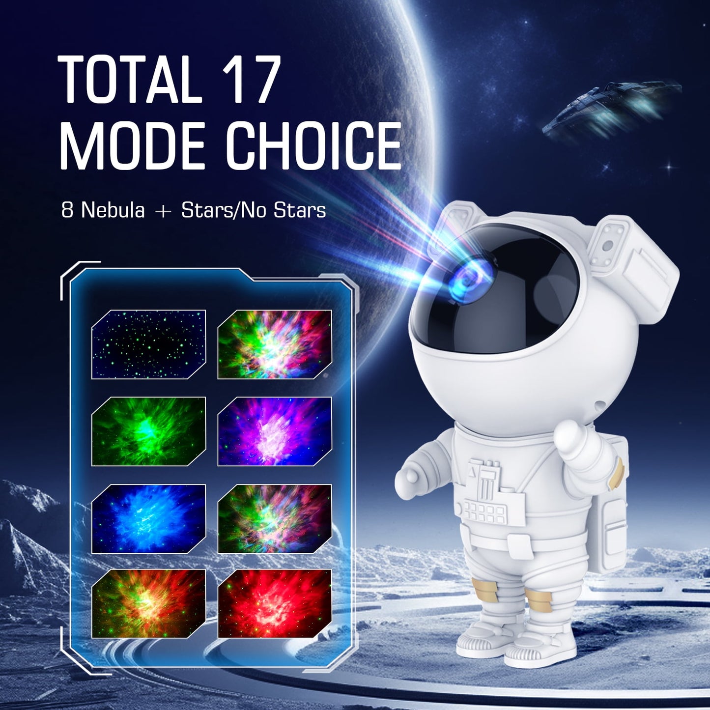 Astronaut™ Galaxy Projector 50% Off