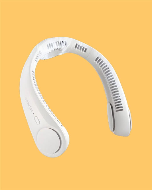 Personal Neck Fan – Bladeless, Quiet & Rechargeable for Daily Use