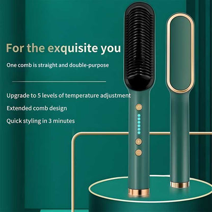 Professional Electric Hair Straightener Comb