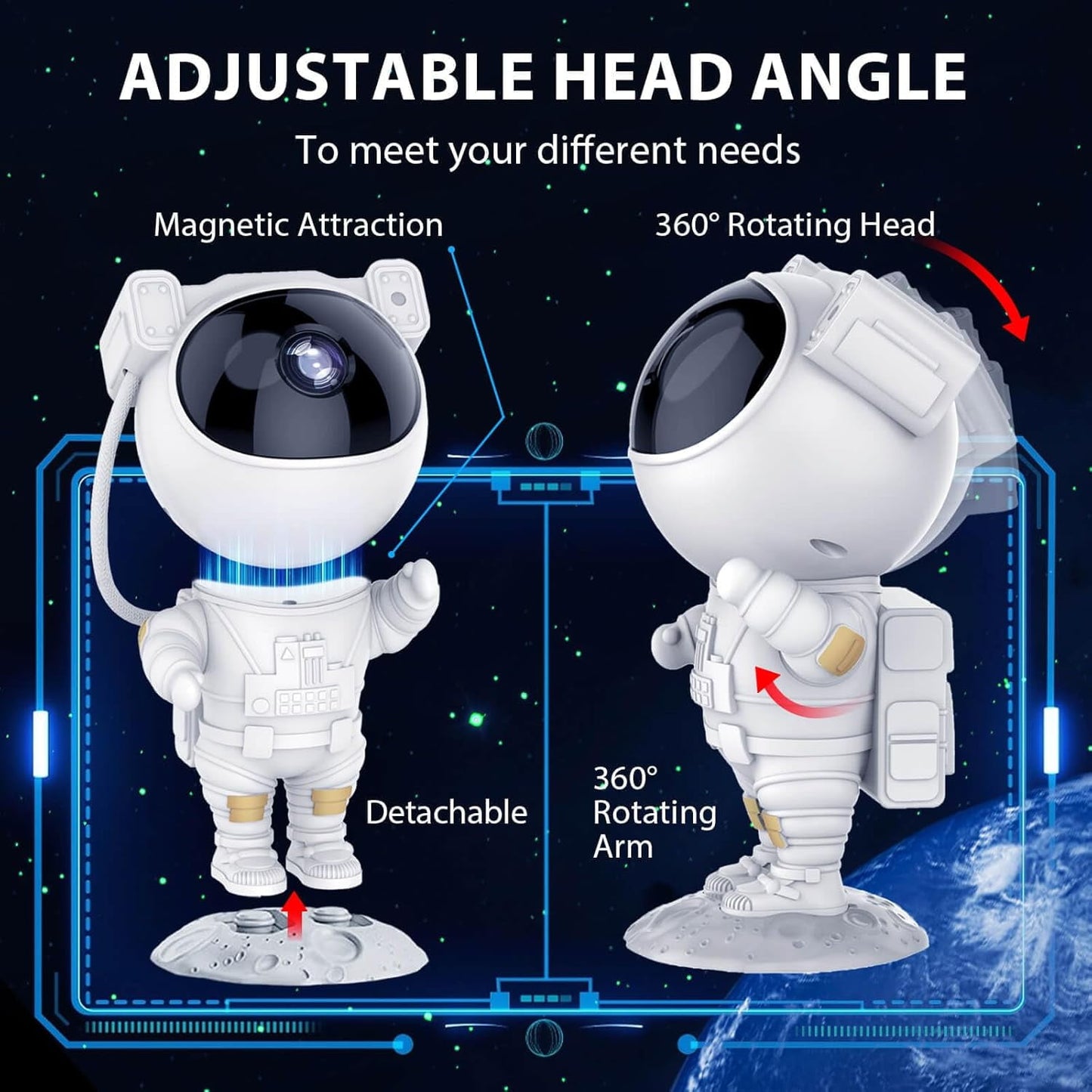 Astronaut™ Galaxy Projector 50% Off