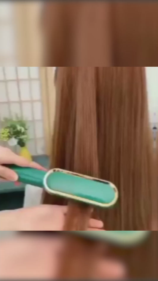 Professional Electric Hair Straightener Comb